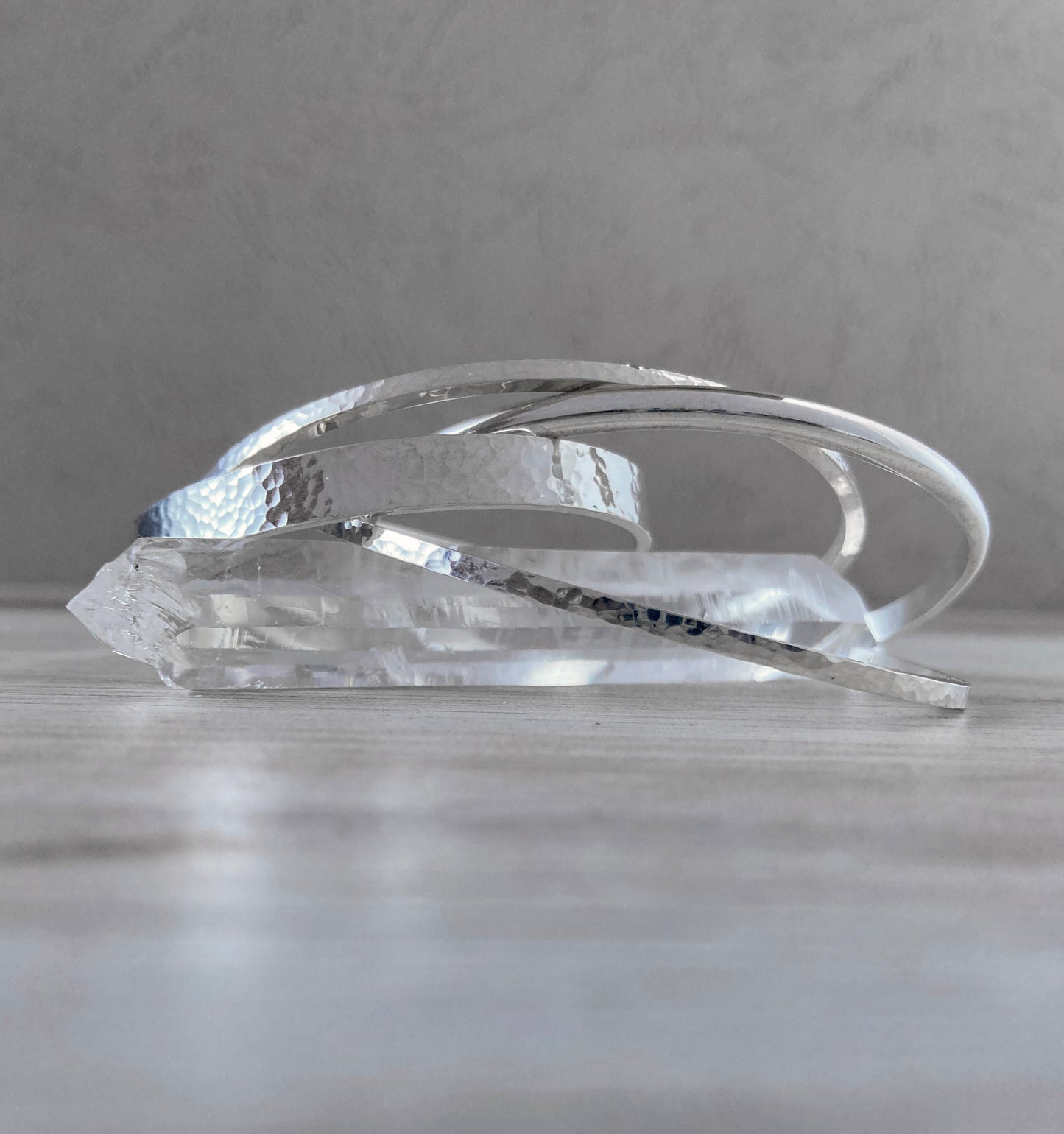 Skinny Hammered Cuff