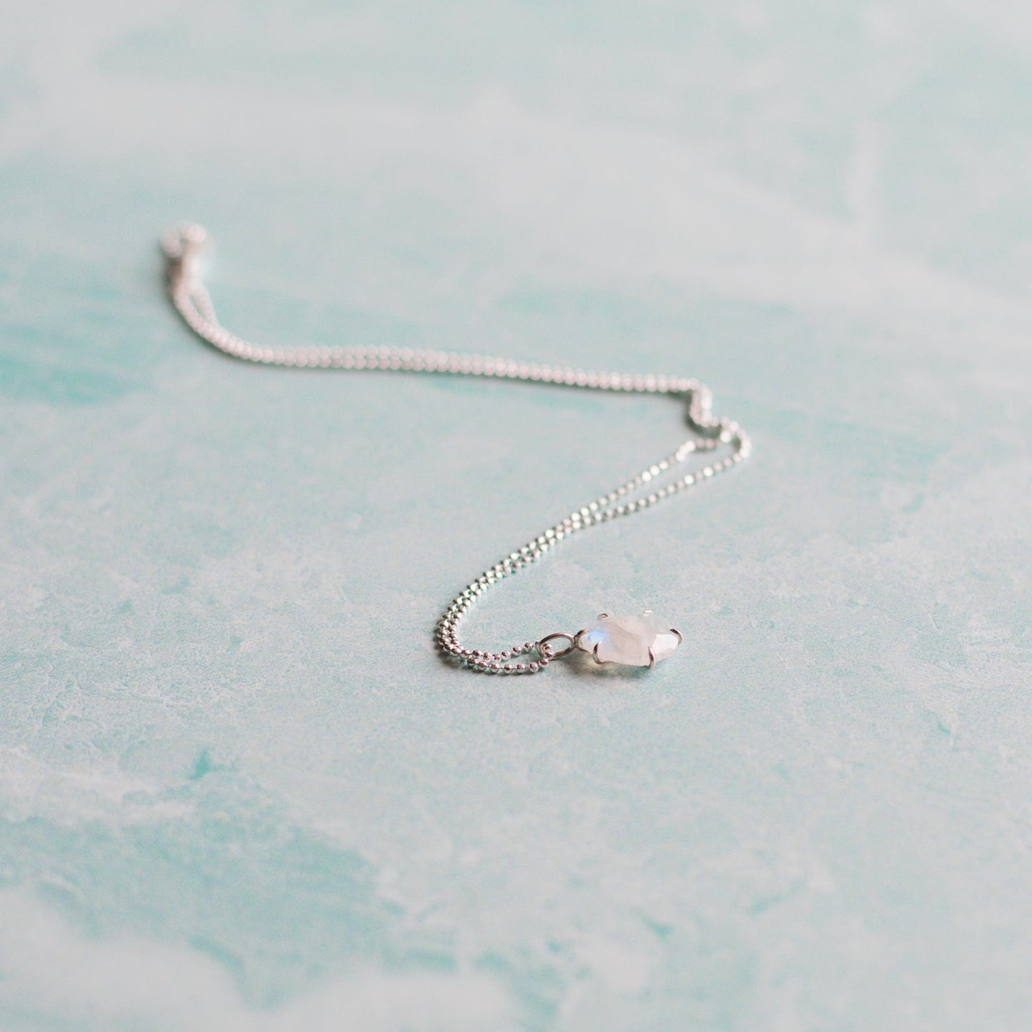 Moonstone Freeform Necklace