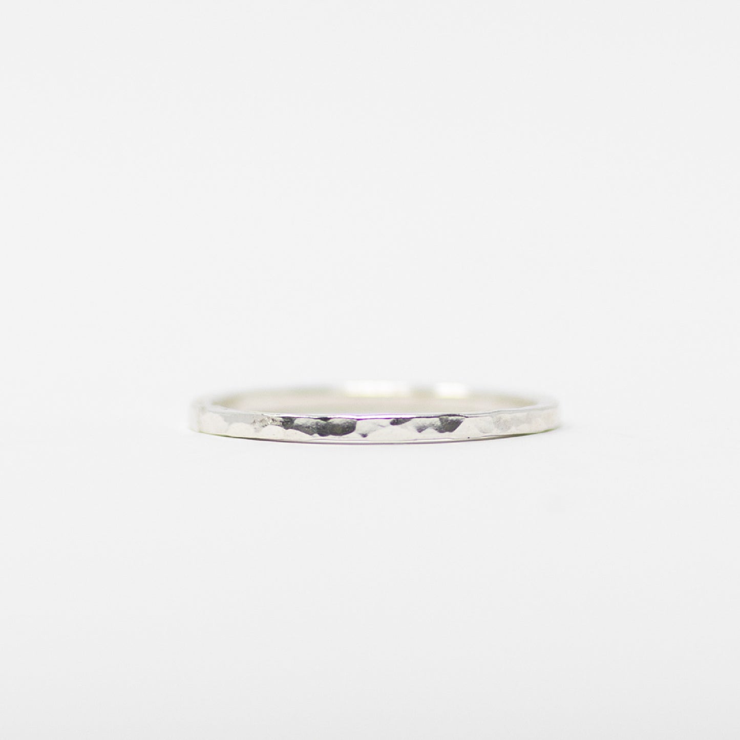 Hammered Stacking Band